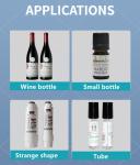 FK603 Manual Semi Automatic Glass Wine Bottle Plastic Round Bottles Sticker