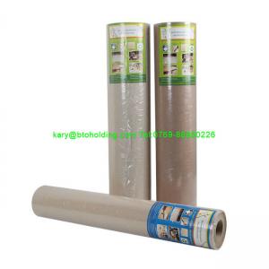China Temporary Floor Protection Paper , Construction Floor Protection Cover on sale