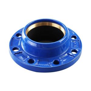 Wholesale PN16 Blue Ductile Iron Quick Flange Adaptor For PVC Pipe from china suppliers
