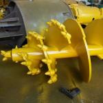 Good Welding Q345B 400mm Pitch Excavator Mounted Auger For Foundation