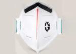 Foldable N95 Mask For Yard Work Hygienic 3 Ply Non Woven Face Mask Latex /
