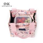 Foldable Minimumism Thermal Insulated Canvas Lunch Bag