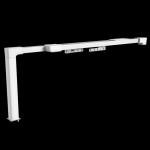 1.7m Length Motorized Retractable Telescopic Curtain Track