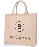 Eco 100% Reusable Shopping Linen Storage Jute Tote Bags