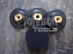 3” , 4” , 5” Rubber Granite Polishing Pads Holder , Black Color Diamond
