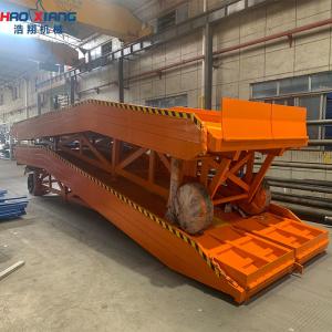 10 Ton Capacity Mobile Loading Ramp Durable Design With Anti-Slip Surface