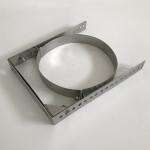 Single Wall Pellet Stove Chimney Pipe Adjustable Bracket 80mm-350mm Diameter
