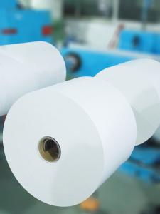 Wholesale Copper Plate Glue Type Coated Paper Roll Label SGS Approved sticky from china suppliers