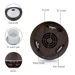 200ml Waterless Auto Off Wood Grain Aromatherapy Diffuser