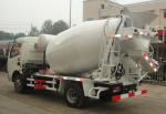 3 M3 Capacity Small Concrete Truck , Dongfeng 4X2 Concrete Cement Mixer Truck