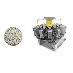China Frozen Food Shatterproof Multihead Weigher Shrimp Weighing And Packaging System on sale