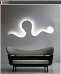 Irom LED Indoor Wall Lamp Originality Curves A Wide Variety Of Styles 1270MM