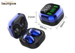 Iphone 5.1 Bluetooth Earphones For Running 38mAh Battery True Wireless Earbuds