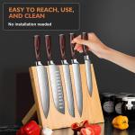 Upgrade Your Kitchen Organization with Our Custom-made Magnetic Wood Knife