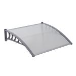 High Impact Polycarbonate Door Canopy Window Awning Shade Shelter Transparent