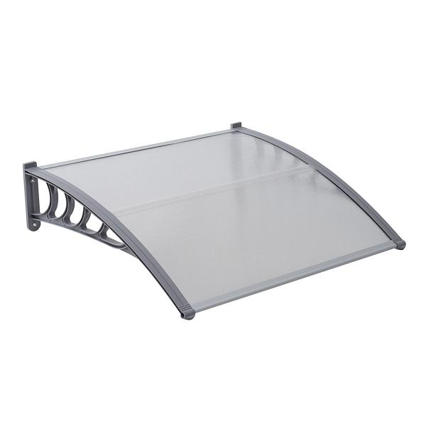 High Impact Polycarbonate Door Canopy Window Awning Shade Shelter Transparent