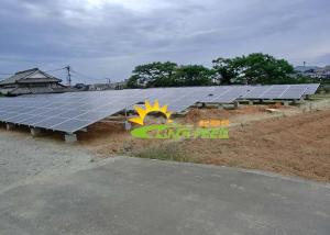 Wholesale 60m/s Ground Mount Solar Racking Systems JIS C8955:2017 from china suppliers