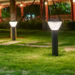 100lm Die Cast Aluminum Outdoor Garden Solar Light IP65 Waterproof