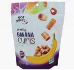 Plastic stand up food bag packaged nuts and snacks fruit and nut packaging