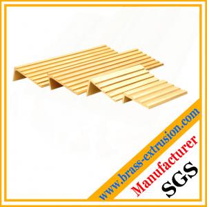 Wholesale Brass stair nosing profile, Brass flat bar, Brass extrusion profile from china suppliers