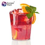Clear Plastic tumbler Drinkware reusable 11OZ plastic wine cup