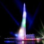 Musical Fountain Outdoor Spray Fountain With Musical Signal Control And Laser