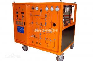 China 220KV SF6 Gas Recycling Charging Vacuum Oil Purifier Dehydrated Air Cooling on sale