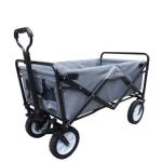 Portable Extra Large Folding Wagon Compact Storage Collapsible Beach Cart