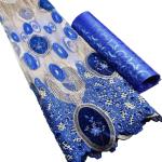 High quality velvet mix tulle lace with velvet with stones heavy african lace