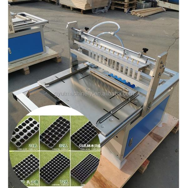 Auto Tray Seeding Sowing Machine With Trays for Vegetable Seed Sowing 28X54CM Plat Size