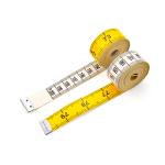 Wintape 80inch&200cm Soft Polyfiber Fabric Measuring Tape for Sewing Cloth &
