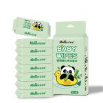 Portable Baby Wet Wipes Custom Wet Wipes Fragrance Free With Vitamin E / Xylitol