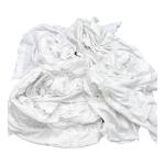 Pure White T Shirt Wiping Cotton Oil cutting used clothes Cleaning Rags Waste