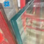 Clear Toughened Laminated Glass 26.28mm PVB Safety Laminated Glass