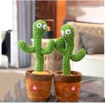 32cm Funny Cute Electric Luminous Music Talking Singing Plant Soft Plush Stuffed