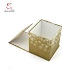Foldable Christmas 1250gsm Square Cardboard Gift Boxes For Chocolate