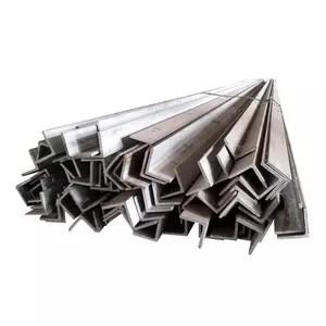 China Stainless Angle Iron Steel 8# 10# 12# 14# 304 316l Pickling Angle Steel L Channel on sale
