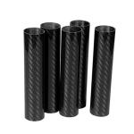 Anti-Corrosion 100% 3K Roll Wrapped Carbon Fibre Tube High Quality