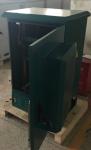 18U Standard 19” Rail Outdoor Telecom Cabinet / Enclosure Pole and Floor Mounted