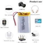 3.7V KC Approved 803048 1200mah Li-Polymer Rechargeable UL UN38.3 Lithium