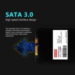 Internal SSD Hard Drive 2.5" SATA 3.0 128/256/512GB 1T 2T Hard Disk Drive with