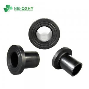 China HDPE Pipe Fitting Butt Welding Socket Flange Stub for Water Supply Network Connection on sale