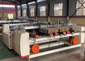 Wholesale Semi Automatic Two Piece Carton Folder Gluer Machine For Corrugated from china suppliers