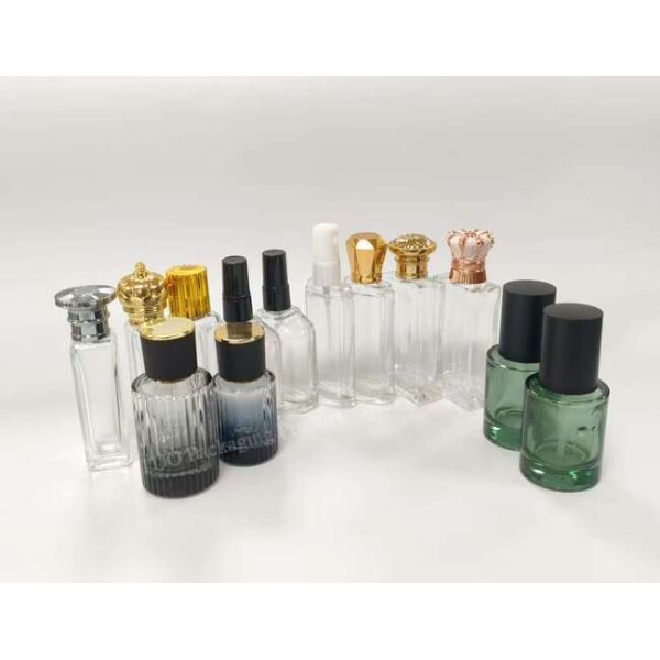 Square Perfume Bottles 50ml Transparent