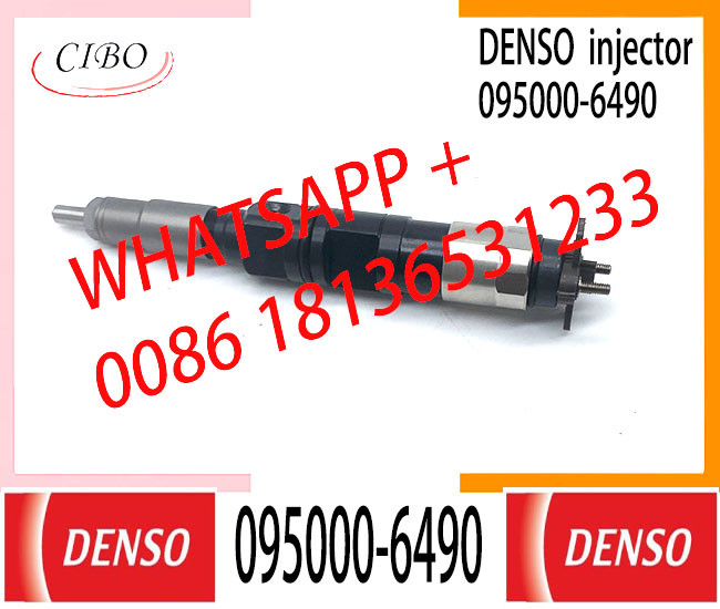 Diesel Fuel Injection Common Rail Injector 095000-6490 RE529118