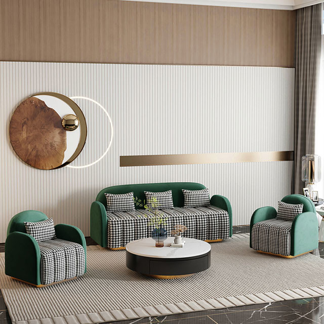 75cm High Living Room Sofa Set