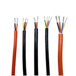 High Voltage Silicone Fiberglass Wires UL3074 12AWG Red Color For Industrial