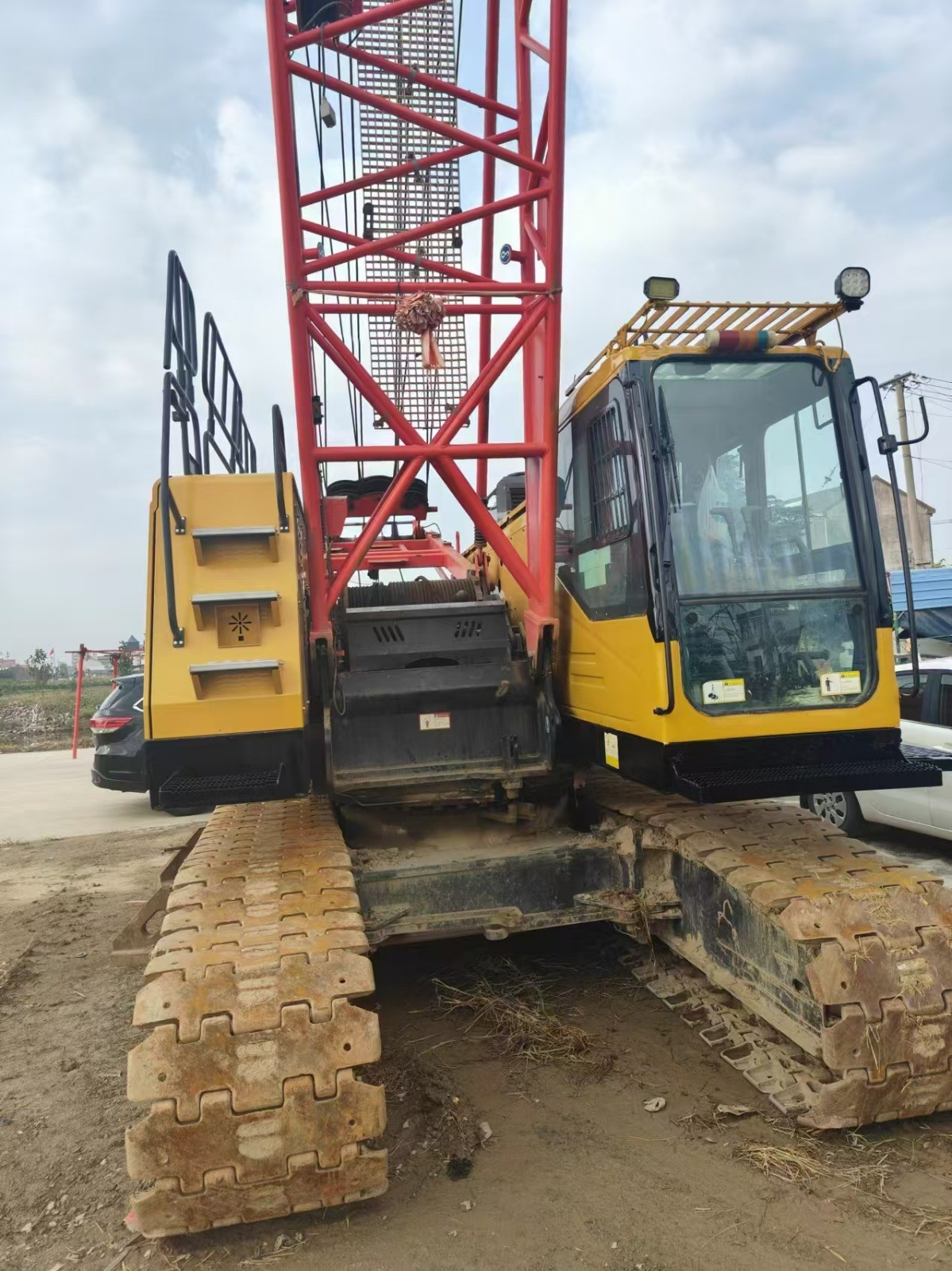 2020 Model Second Hand Crawler Cranes 60t Crawler Crane SANY SCC600A Boom 37-49m