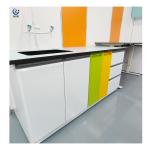 Chemical Resistant Lab Wall Bench Length 750mm With Phenolic Resin Table Top