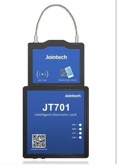 Plastic Body GPS Tracking Padlcok LBS JT701 Real Time RFID GSM